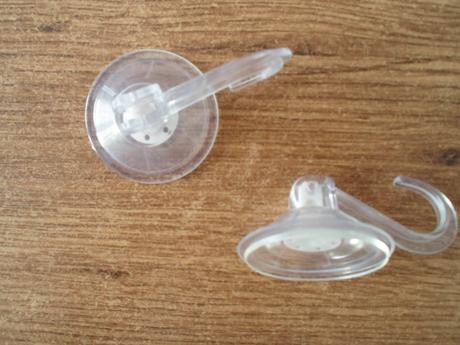 Průhledný vakuový háček věšák do koupelny kuchyně,