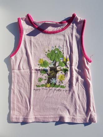 D155 dívčí tílko tree vel. 86, wolf,86