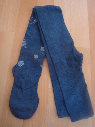 Punčocháče s kytičkami - 6-9 let, 32