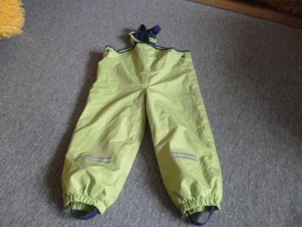 Vyteplené kalhoty do deště vel. 2-4, impidimpi,98