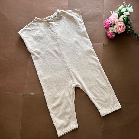 Ob/ overal béžový - v.2/3 roky zn. zara, zara,98