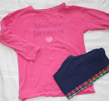 P05 teplejší dívčí pyžamo 7-8 let, next,128