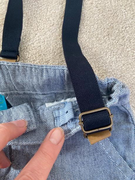 Fešácké kratasy s kšandy, pepco,110