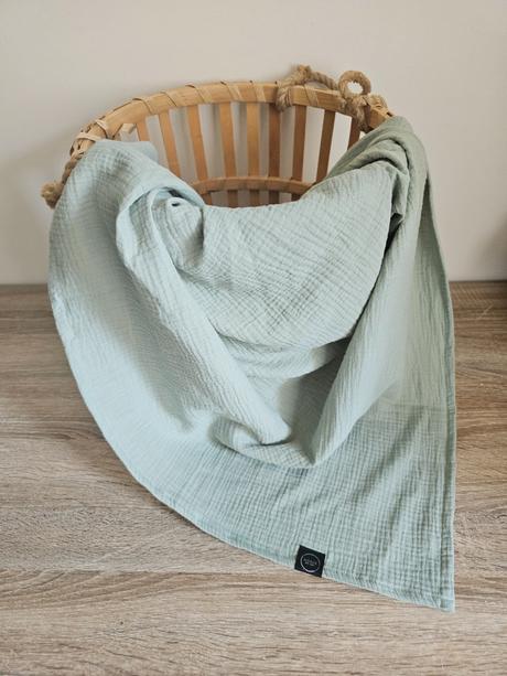 Mušelínová maxi deka 125x125cm, 