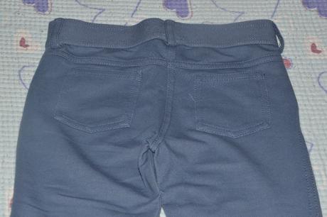 Legínové 3/4 kalhoty c&a modré, c&a,122