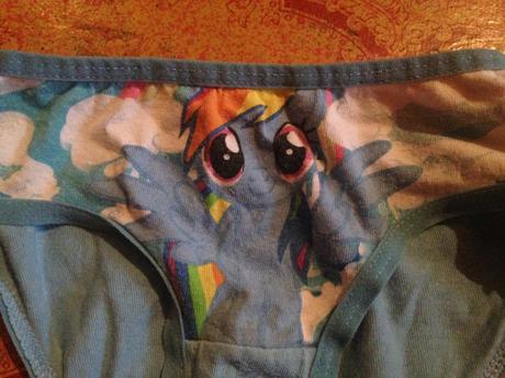 Dívčí kalhotky my little pony rainbow dash 86-92, hasbro,86