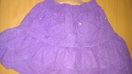 Plátěná sukýnka 128/146, lusa,140