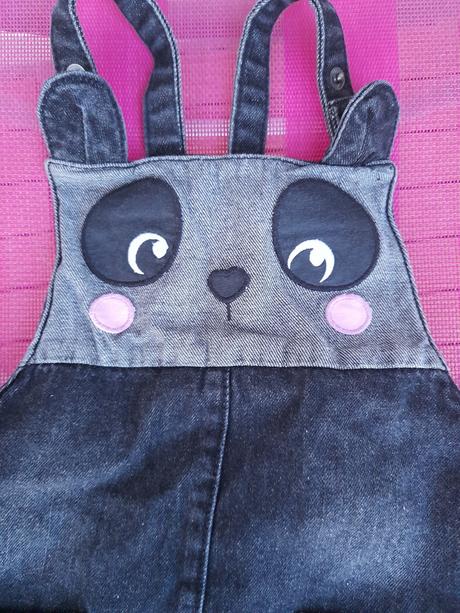 Džínové laclové šortky 2-3 roky, george,98