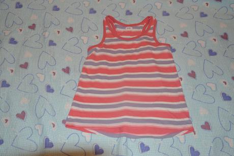 146 152 158 pruhované letní tílko, f&f,152