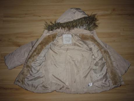 Béžová bunda s kožíškem, tu,116