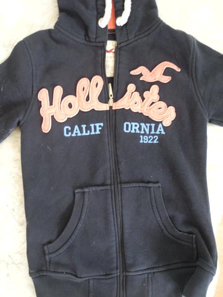 Mikina s kapucí, hollister,158