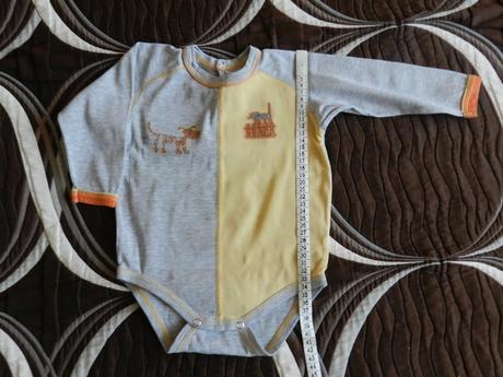 Body dlouhý rukáv zvířátka, scamp,86