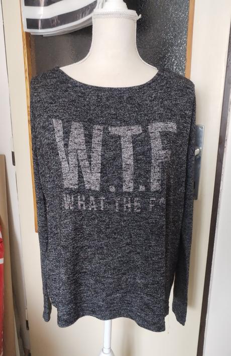Heboučký svetřík w.t.f vel m-l, tally weijl,m