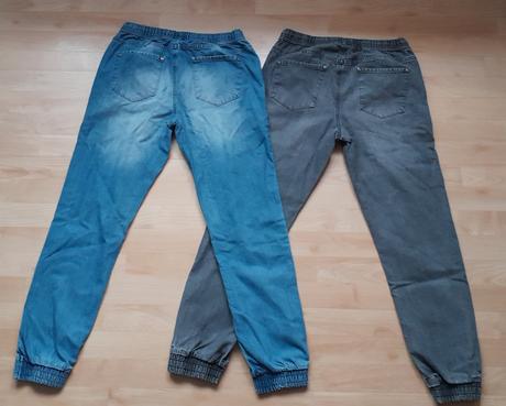 2x pohodlné moderní džíny rainbow, 46