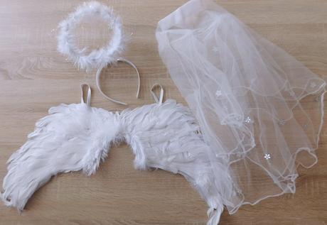 Kostým -andělská křídla,