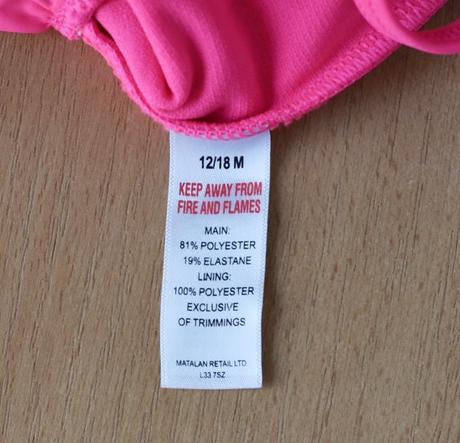 Plavky vel. 12 - 18 m, matalan,86