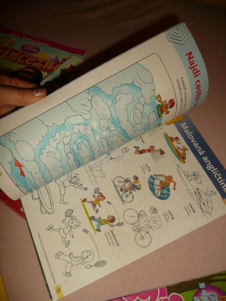 Časopisy dětské mlp sluníčko pony princezna 9ks,