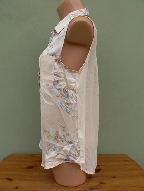 Lehká květovaná blůzka top h&m - vel.40, h&m,40