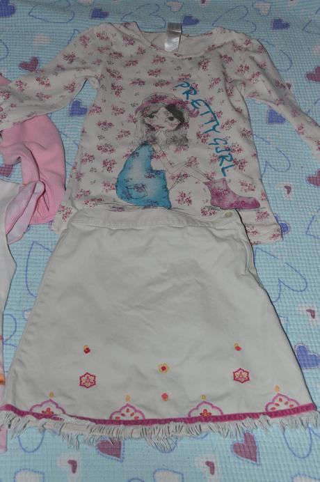 Oblečení pro holčičku vel. 110/116, h&m,116
