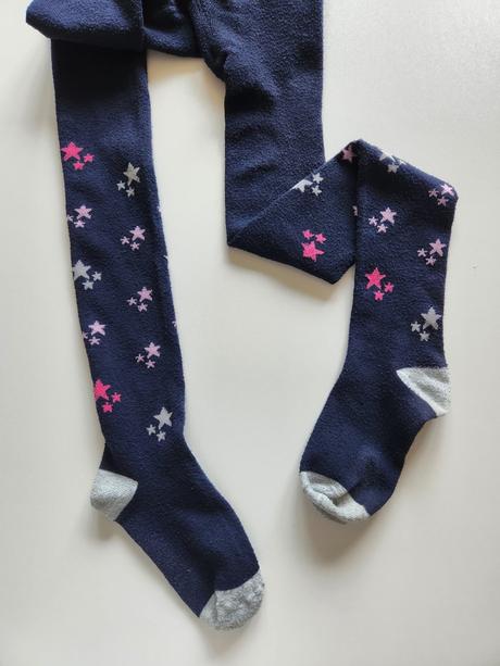 Vzorované punčocháče punčochy vel. 146, 146