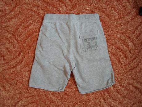 Šedé kraťasy kraťásky šortky, h&m,116
