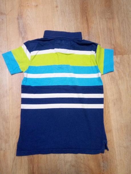 2 x tričko, vel 122/128, h&m, topolino, topolino,128