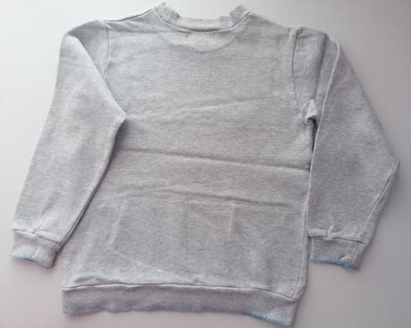 Šedé bavlněné tričko vel 140, 140