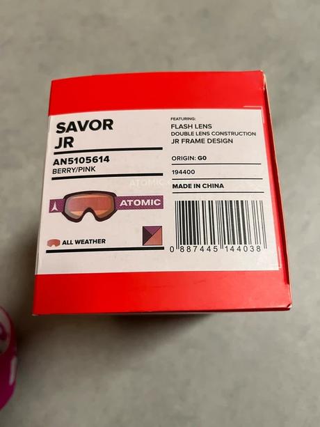 Lyžařské brýle atomic savor junior, 