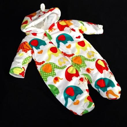 Dětský zateplený overal, 62