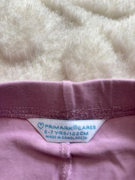 Legíny fialové - v.6/7 let, primark,122