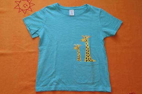 Tričko s žirafami, lindex,110