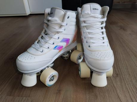 Dívčí / dámské kolečkové brusle oxelo vel 37, 37