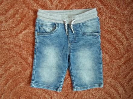 Modré kraťasy kraťásky šortky, dopodopo,110