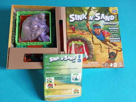 Společenská hra dobrodružný tekutý písek, 