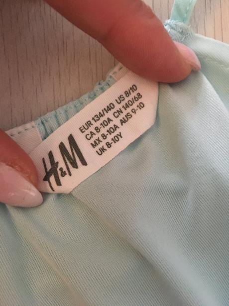 Dívčí společenské šaty h&m (8 - 10 let), h&m,140