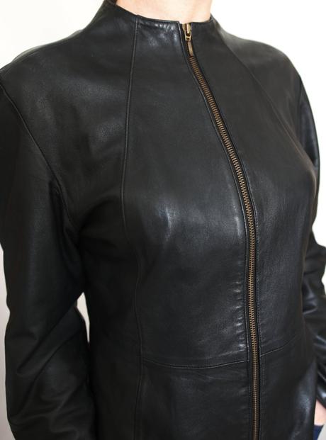 Kožená bunda marks & spencer vel.40, marks & spencer,l