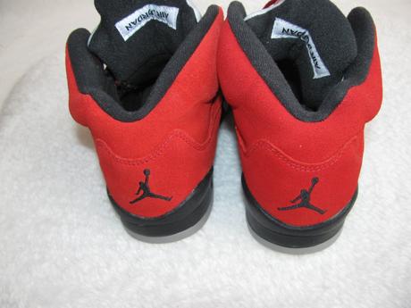 Tenisky nike air jordan 5 retro toro bravo raging, air jordan,36