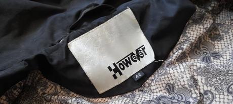 Howeer péřová bunda s páskem kapucí a kožešinou, xl