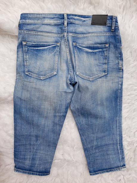 Džínové 3/4 šortky 14+, h&m,170