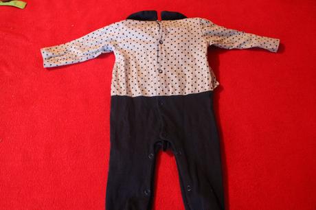 Klučičí slavnostní overal "sako, vesta, motýlek", artex,74