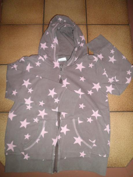 Bavlněná slabší mikina odpovídá vel.116-122, next,140