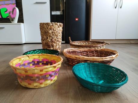 Proutěné košíky, 