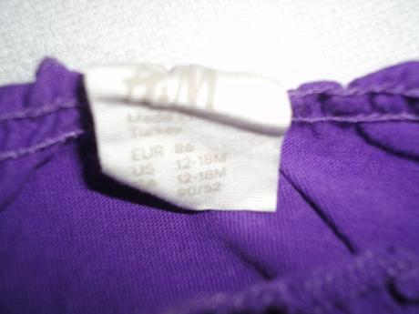 Jako nová tunička h+m, vel. 12-18 měsíců, h&m,86