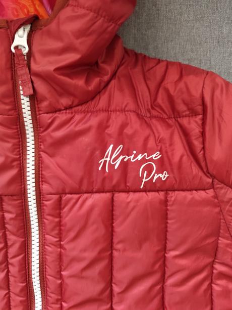 Prošívaný kabát alpine pro,vel.140/146, alpine pro,146