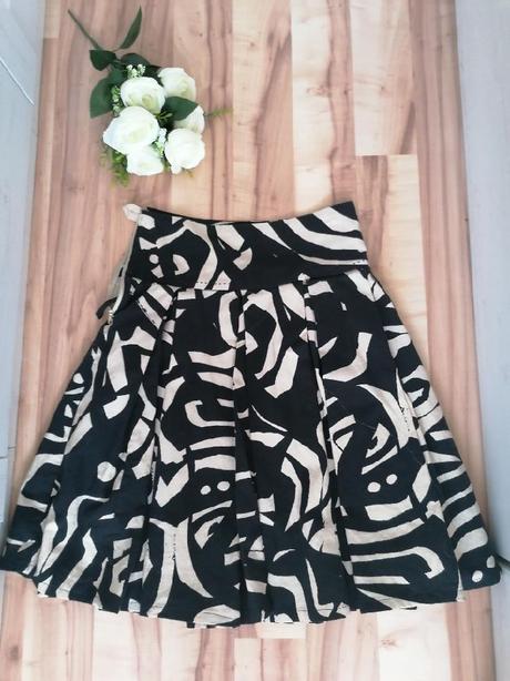 Plátěná sukně, h&m,34