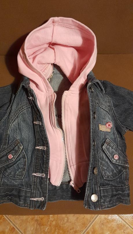 Dívčí riflová bunda topolino, vel.86, topolino,86