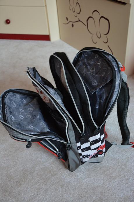 Aktovka bagmaster pro 1.-5.třídu motorka,