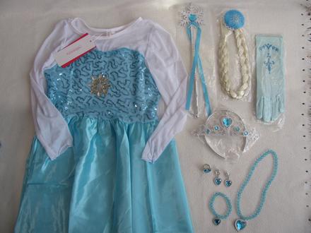 Karneval-9 dílů ledové království elza v.146/152, 