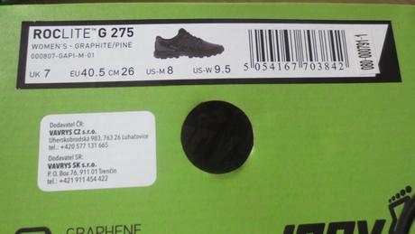 Trailové boty inov-8 roclite vel. 40,5, 40