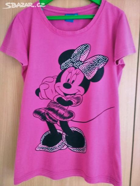 Tričko s motivem minnie mouse, kolekce disney, disney,164